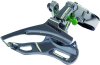 SHIMANO Umwerfer Altus/Acera FDM313 silber | Down Swing Schelle | Ausführung: 63-66 Grad | 7/8-fach | Dual Pull