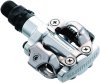 SHIMANO SPD Pedal PDM520 gedichtetes Kompaktlager | silber | SB-Verpackung