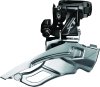 SHIMANO Umwerfer Deore XT FDT8000 silber | Down Swing Schelle 28,6/31,8/34,9 | Ausführung: 63-66 Grad | 10-fach | Dual Pull