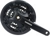 SHIMANO Kettenradgarnitur Altus FCMT101 4-kant schwarz | 40 x 30 x 22 Zähne