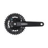 SHIMANO Kettenradgarnitur Altus FCM3152 4-kant schwarz | Kurbellänge: 175 mm | Für Innenlager: BB-UN300, Innenlager Vierkantachse 123 mm