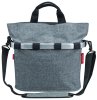 REISENTHEL Lenkertasche Oval S Befestigung: KlickFix | twist silver | Für Klickfix-Lenkeradaptersystem | Größe: S