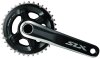 SHIMANO Kettenradgarnitur SLX FCM7000 Hollow. II schwarz | 34 x 24 Zähne