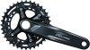 SHIMANO Kettenradgarnitur Deore FCM4100 2-PIECE schwarz | 36 x 26 Zähne