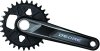 SHIMANO Kettenradgarnitur Deore FCM6100 2-PIECE  schwarz | 30 Zähne