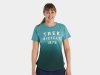 Trek Shirt Trek Fade T-Shirt Women L Emerald